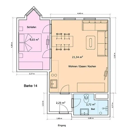 Apartment Barke 14 *